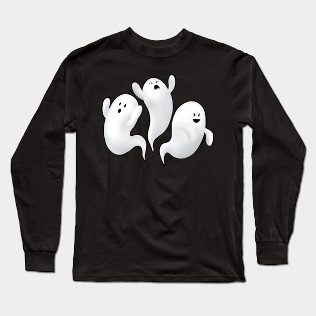 Gang of Ghosts Long Sleeve T-Shirt by Studio Lockhart